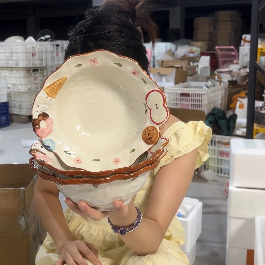 潮州微瑕陶瓷餐具