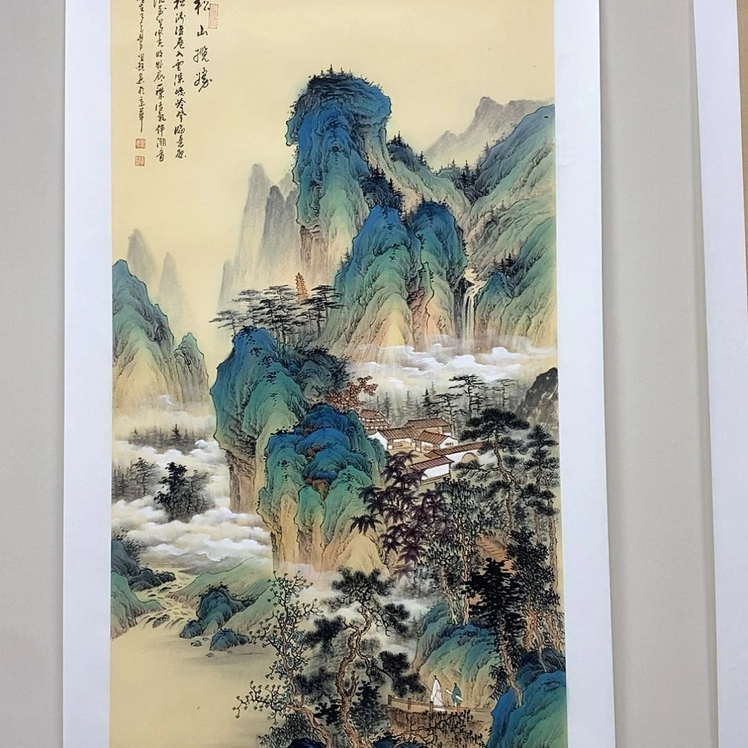 国画明锐老师四尺精品佳作