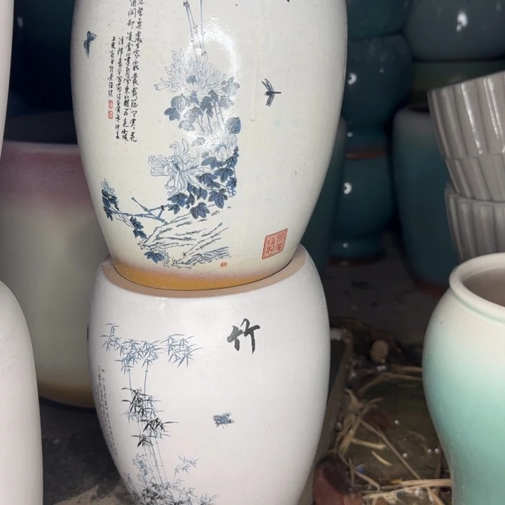 瑕疵花盆处理啦口15高22