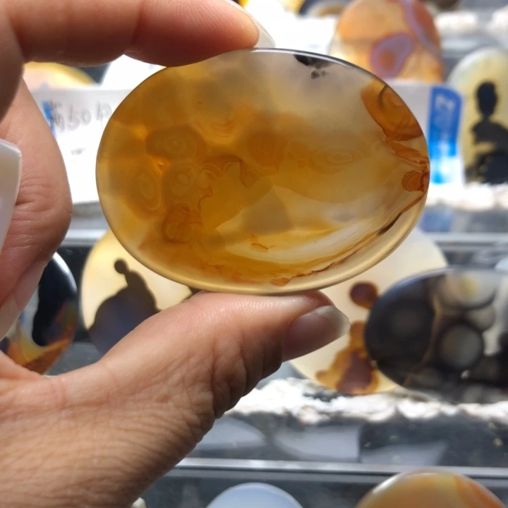 合金玛瑙/玉髓珠宝奇石60