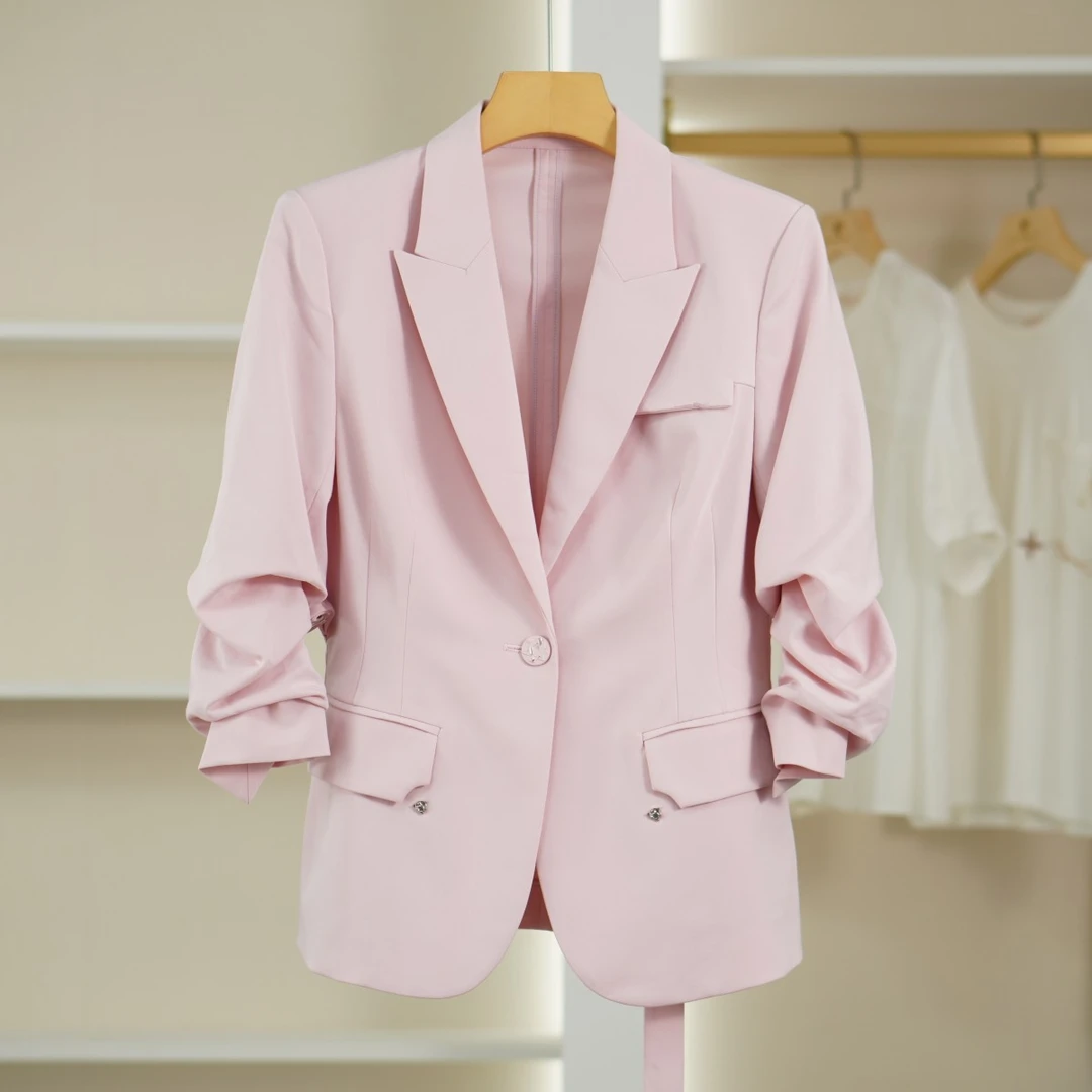 麦迪尚品【荷BL】K149 女装时尚春季休闲西装外套 C组