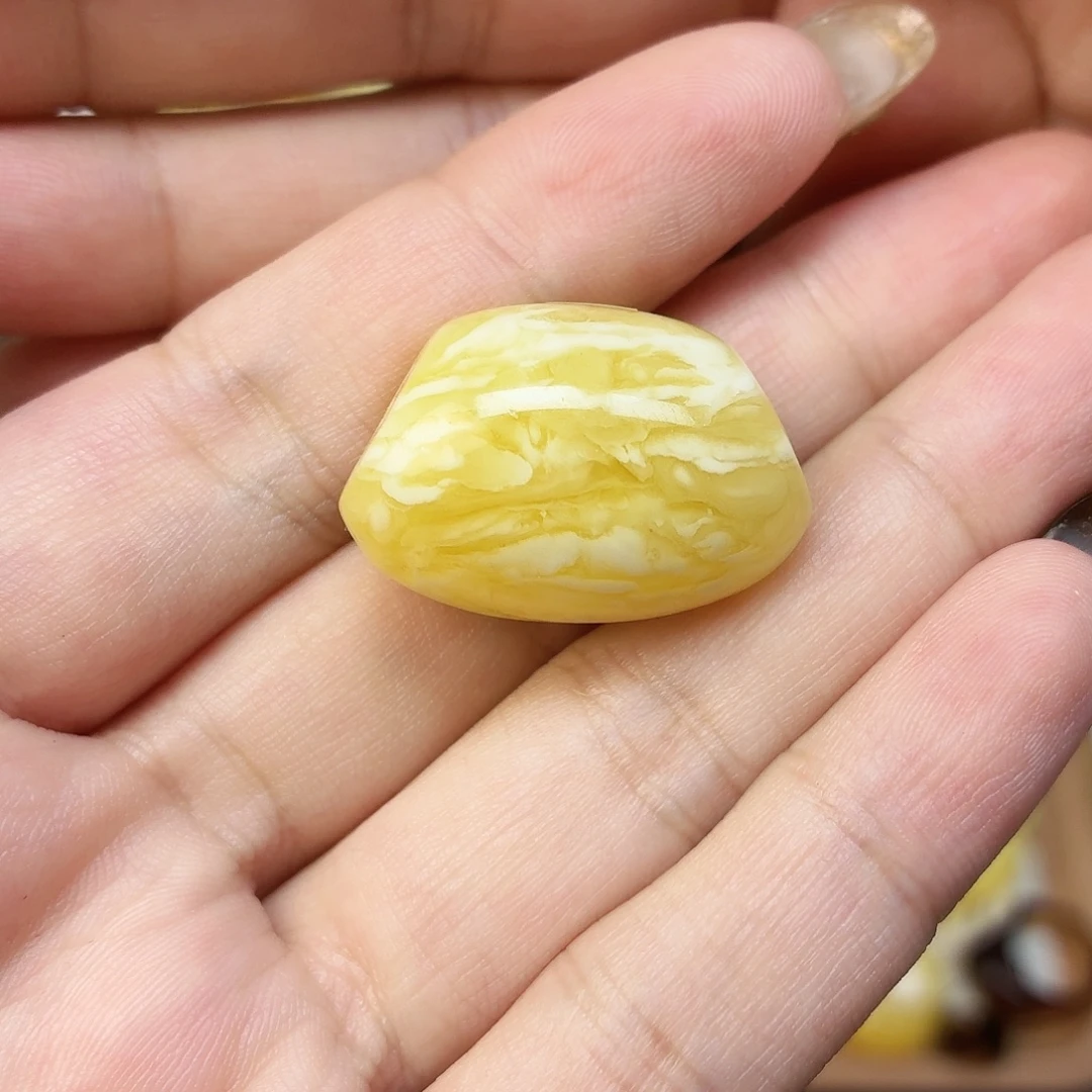O***ಣ裸石蜜蜡未镶嵌瓷白马蹄定制款
