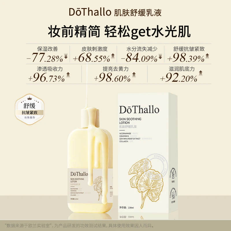 【黄油乳液】DoThallo肌肤舒缓乳液妆前打底的神！