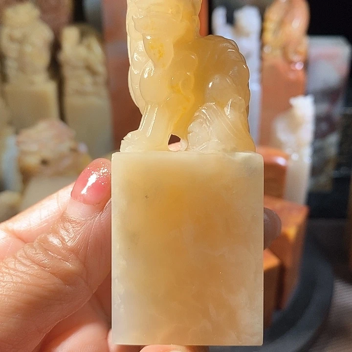 巴林石印石焦*生