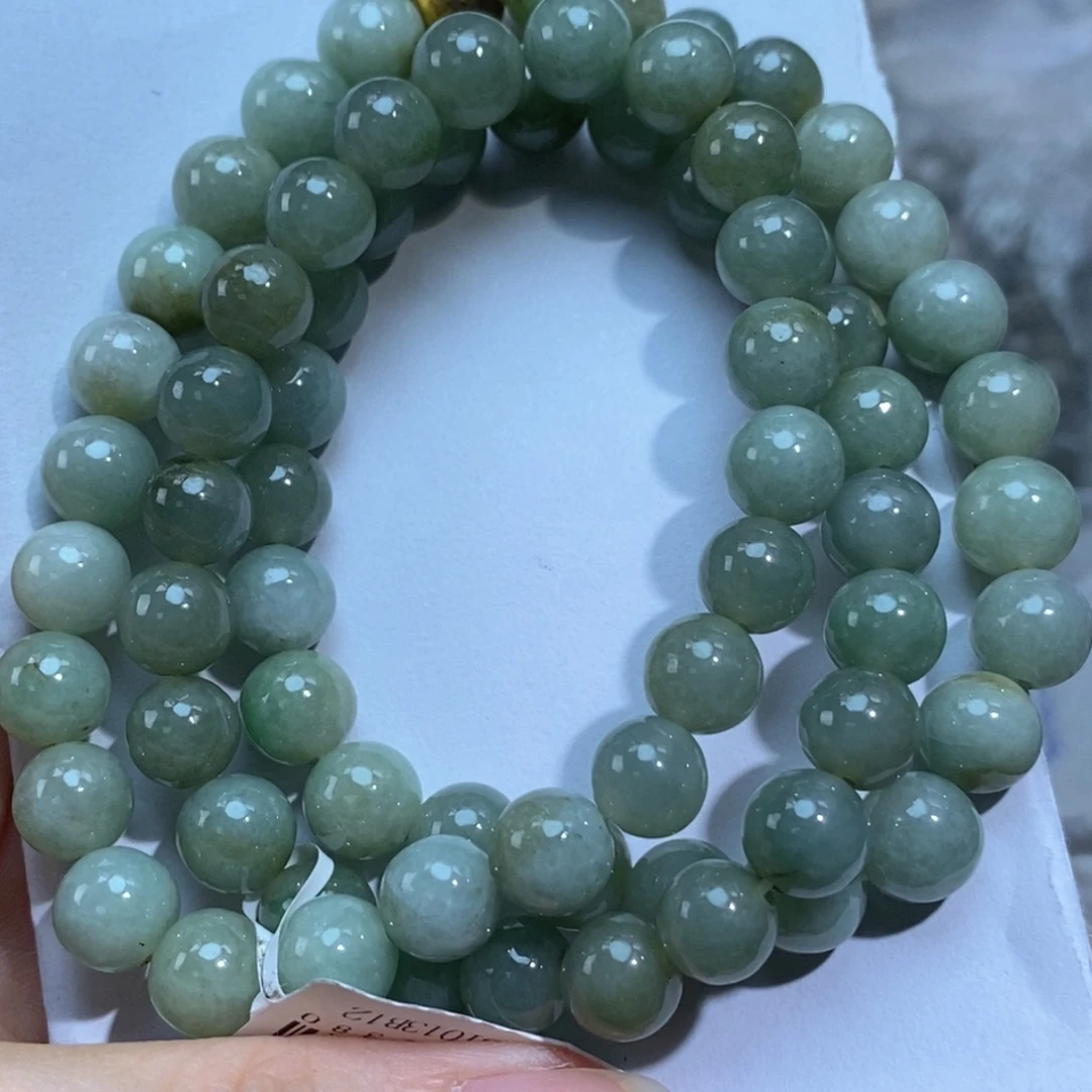 翡翠未镶嵌手链翡翠手串