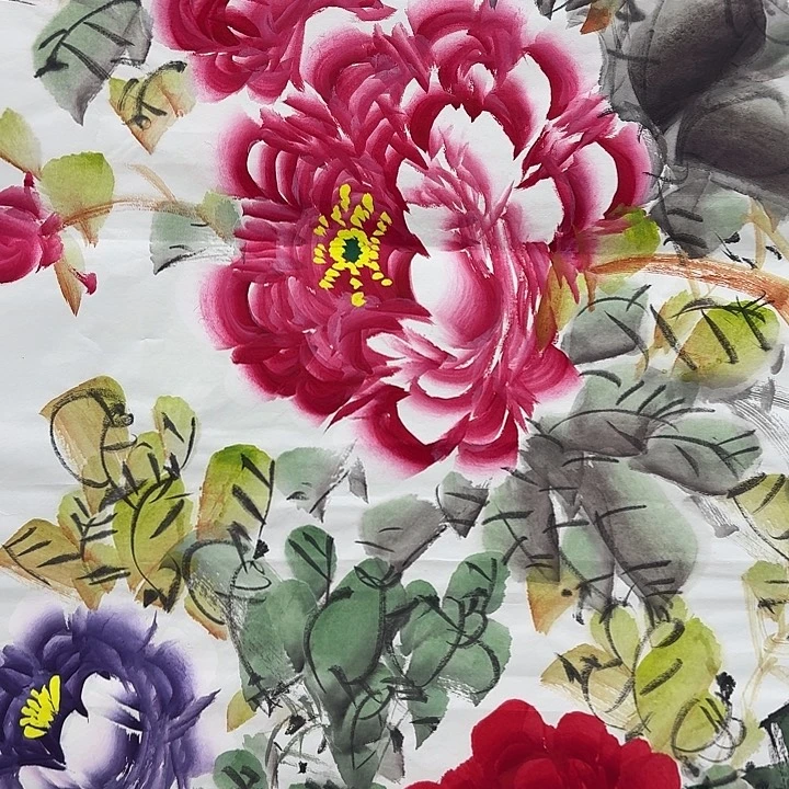 国画手绘国画作品