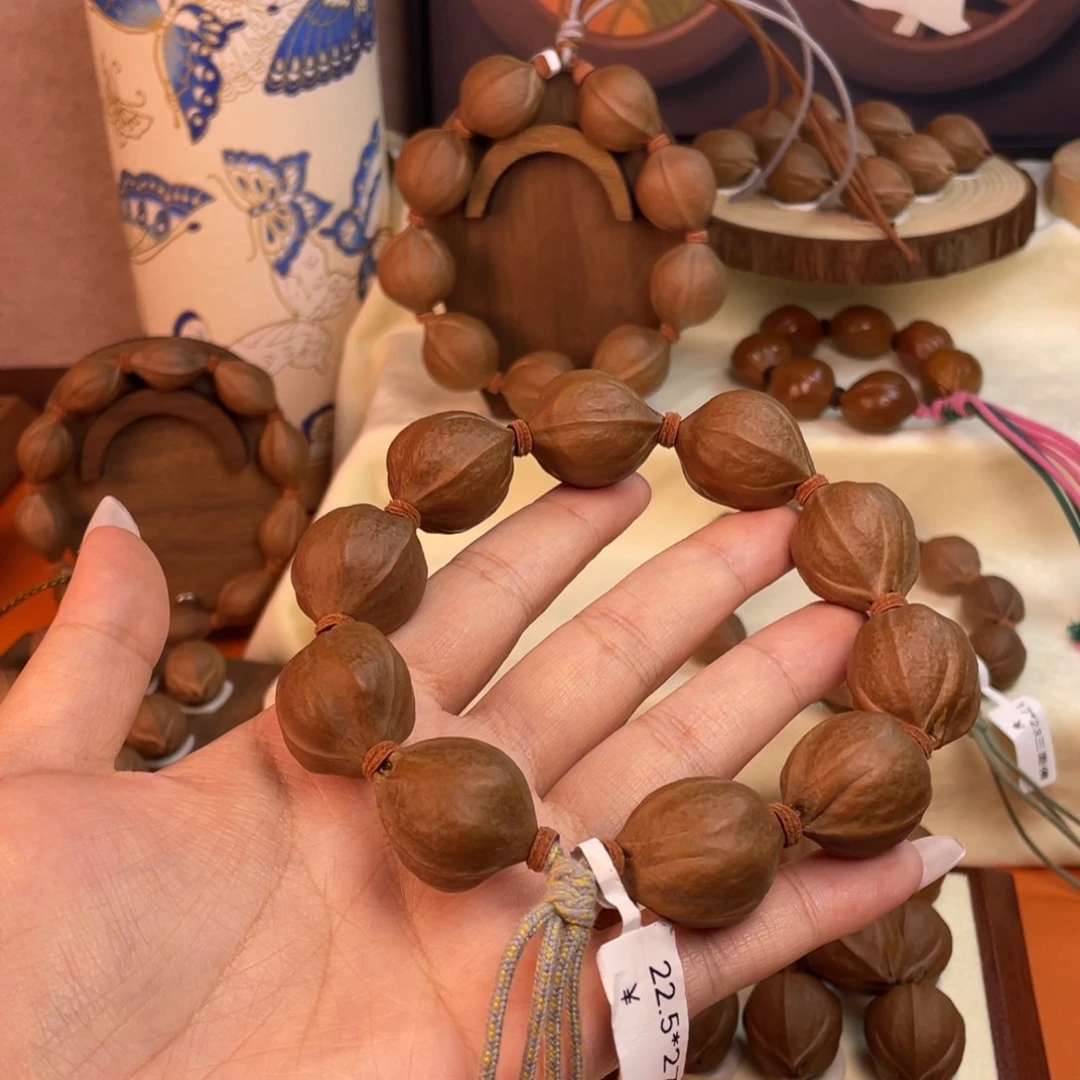X***长手串/手链橄榄核22.527梅林铁核