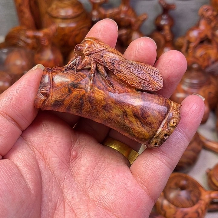 黄花梨/降香黄檀海南黄花梨油梨工艺品