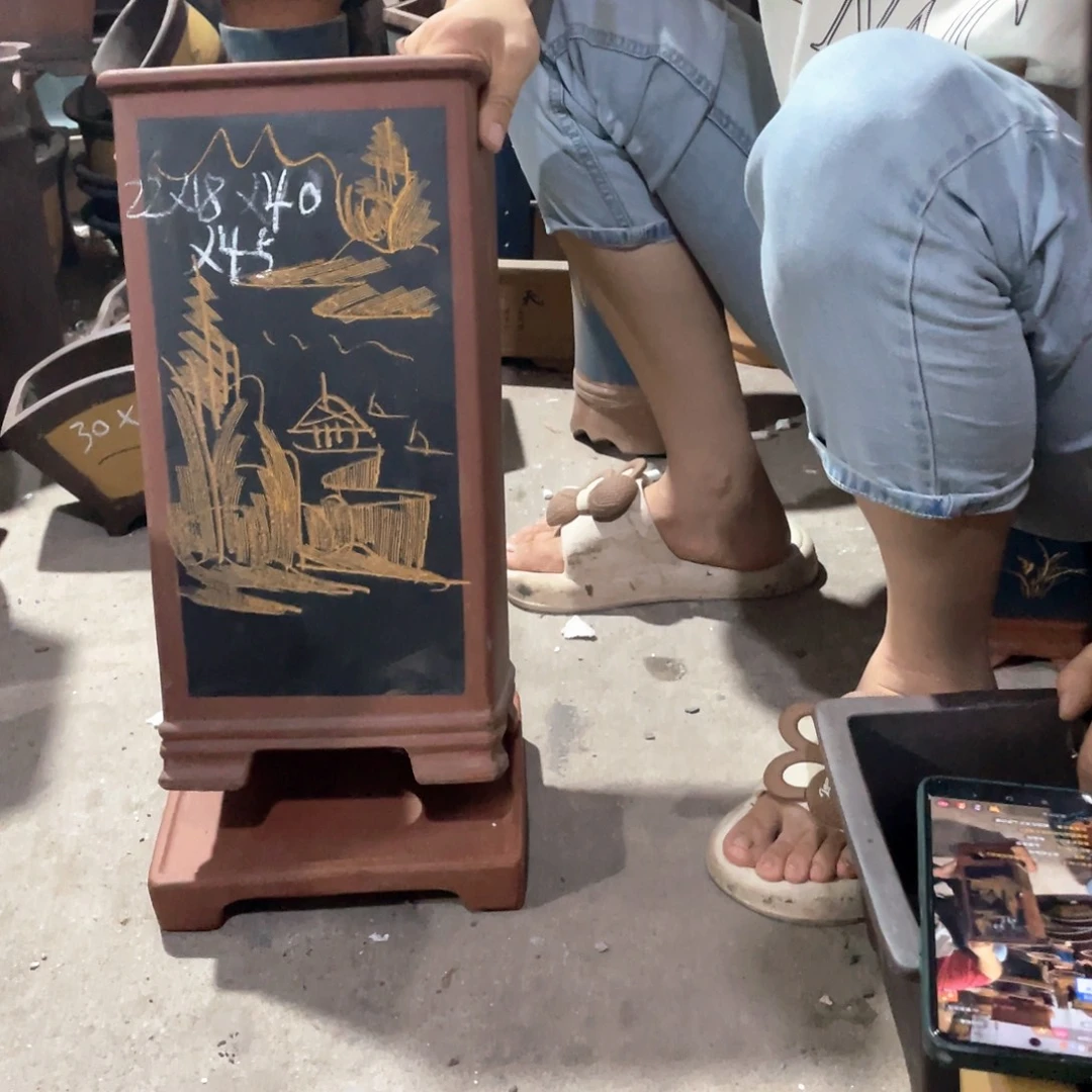 紫砂花盆紫砂之都