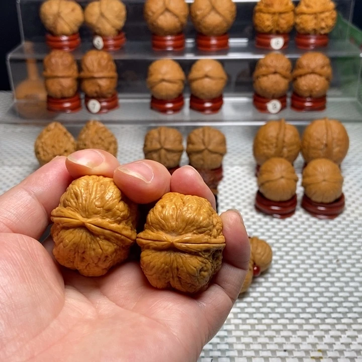 把件文玩核桃2平头蟾