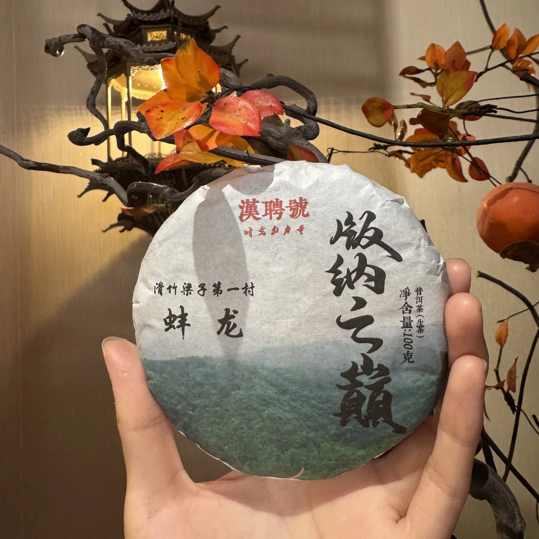 【言老师专属】2022年滑竹梁子蚌龙 普洱生茶100g