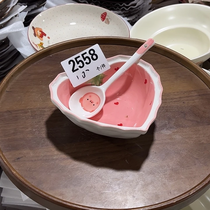 瓷微瑕外贸餐具2558