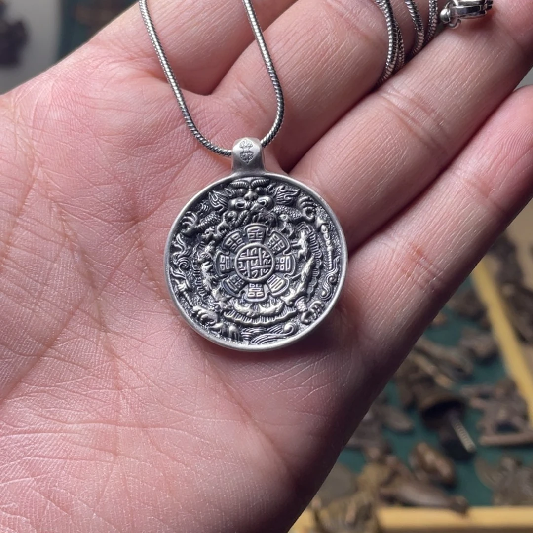 藏传满工鳞甲熊银版