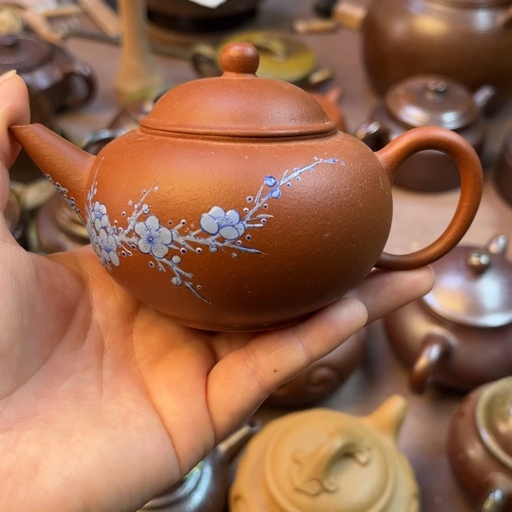 茶壶紫砂宜兴紫砂原矿泥料200