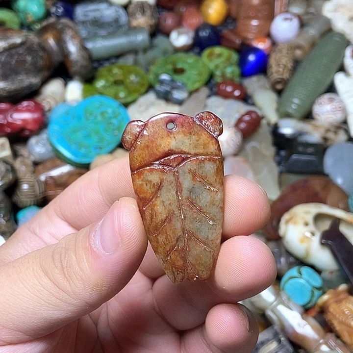 和田玉未镶嵌颈饰196