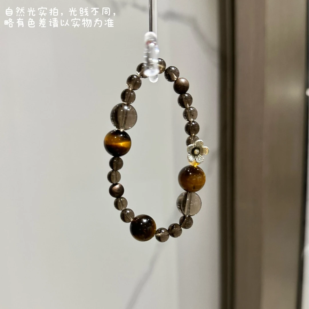 【长歌行】茶晶+黄虎眼 轻奢设计手串 多样式发一
