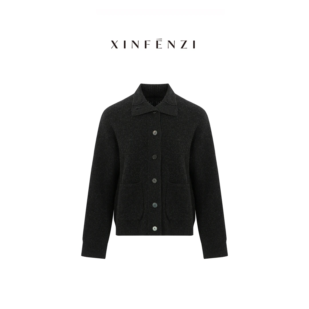 【自然流】XINFENZI 100牦牛绒极简风外套 51522