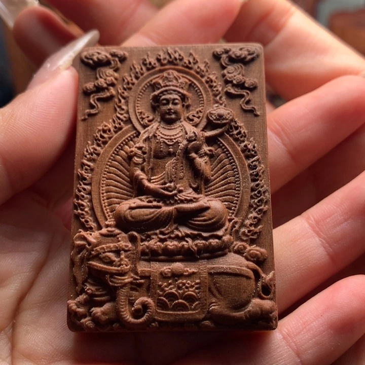 檀香木无事牌老山檀