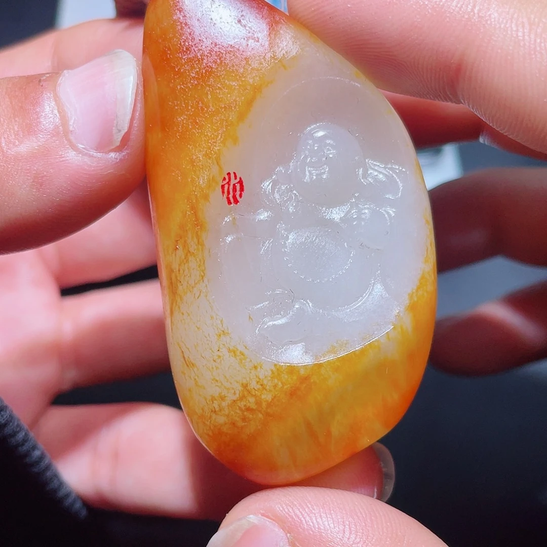 和田玉挂件未镶嵌D2