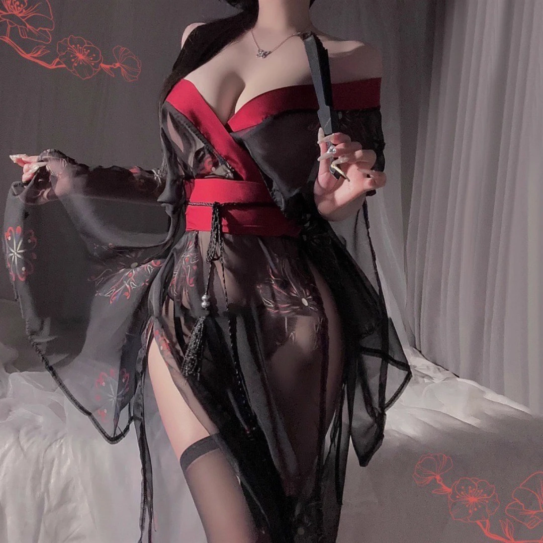 中式改良国风浴袍晨袍汉服古装制服战袍约会情侣魔道祖师古风貂蝉