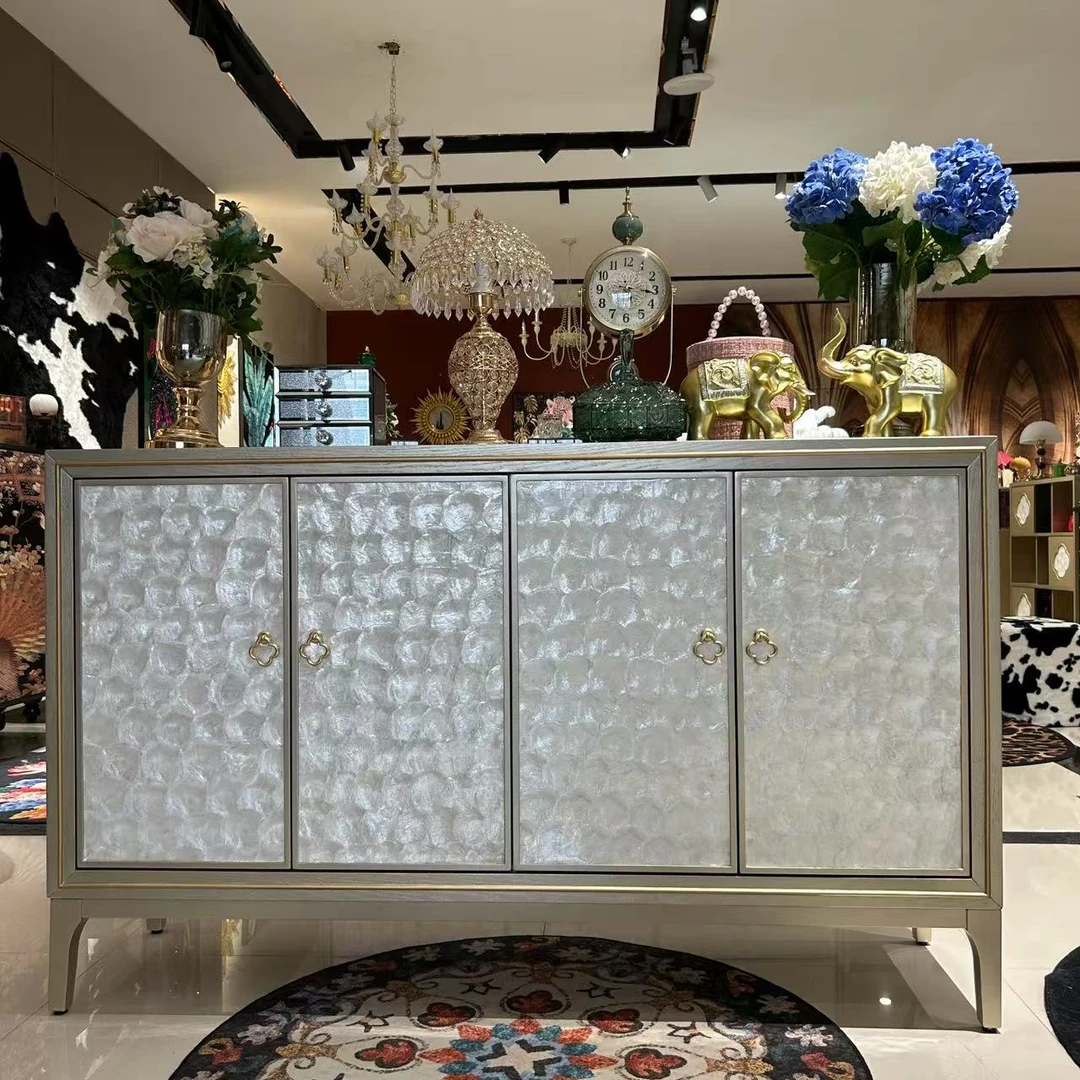 【喜悦家具】GH#贝壳餐边/鞋柜180*40*91