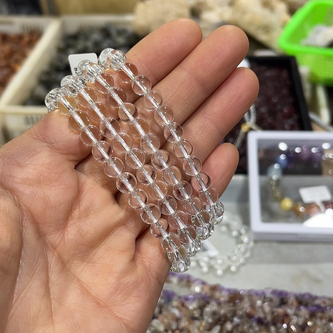 水晶手串6m m未镶嵌b s 123