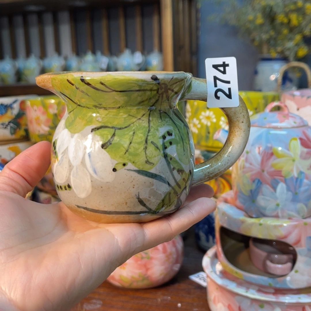 杯贤*素浅陶瓷手工手绘