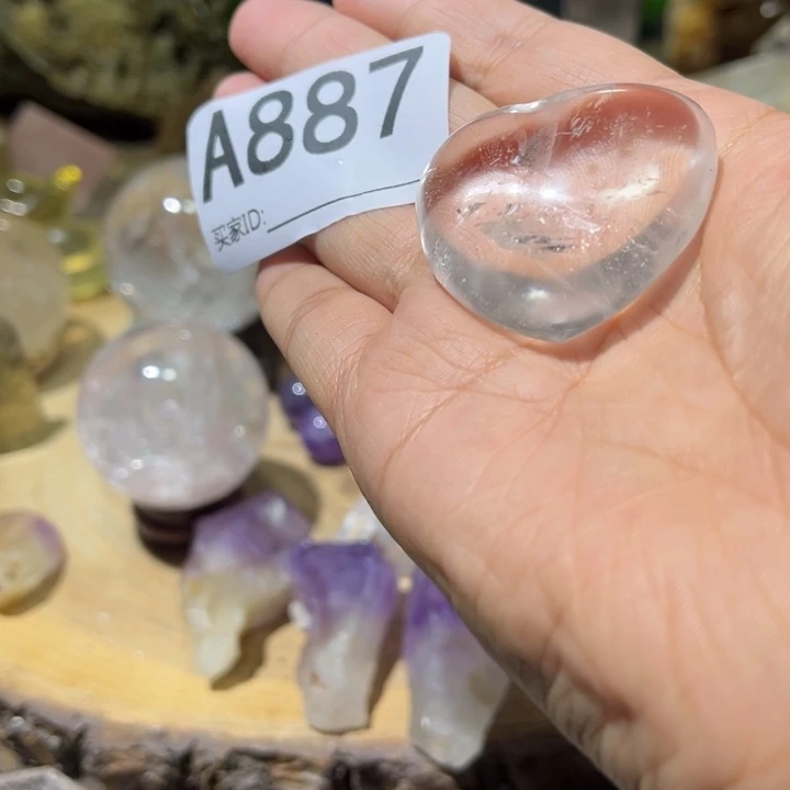 水晶珠宝半成品未镶嵌默认微瑕