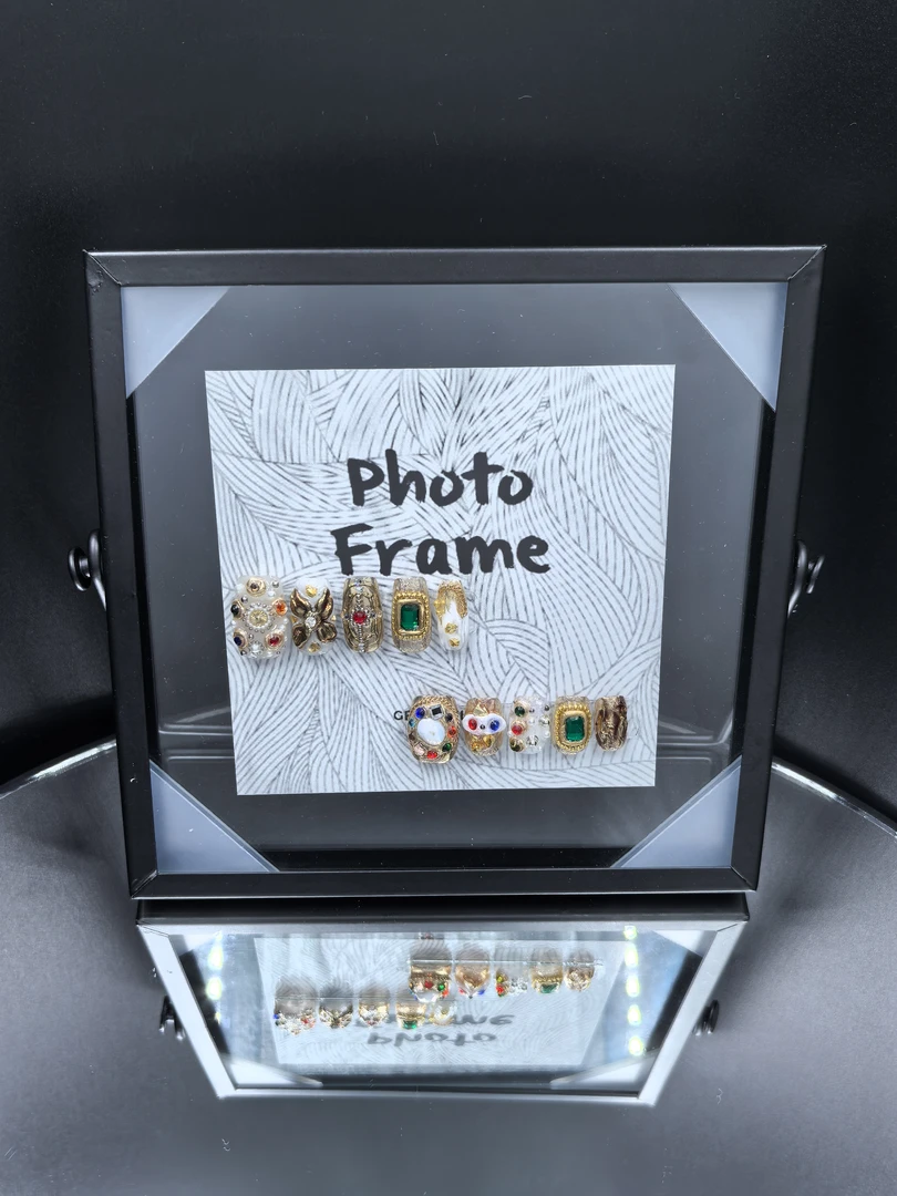 安夏 落畔 瘦瘦甲 纯手工穿戴甲重工款