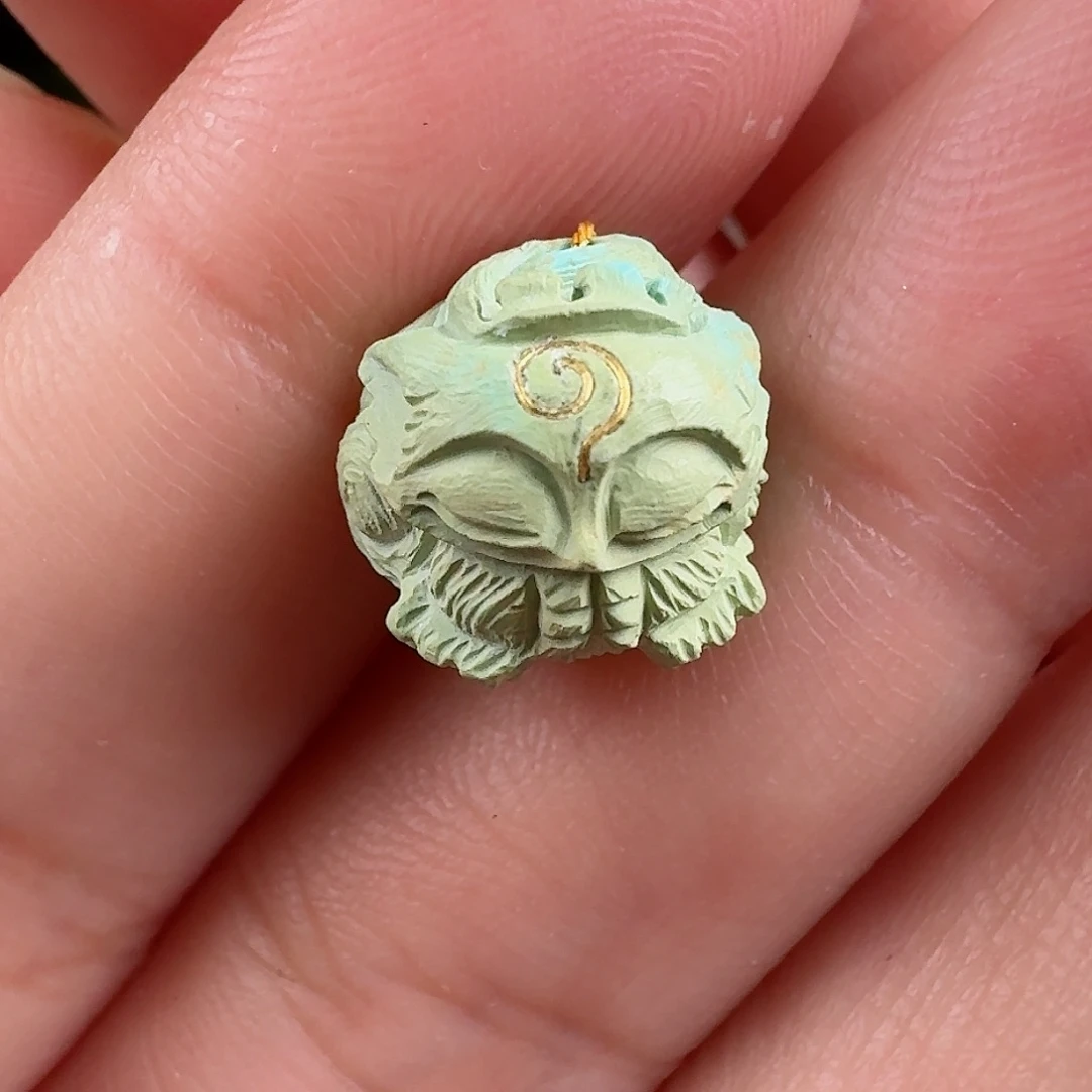 绿松石珠宝奇石18K金镶嵌