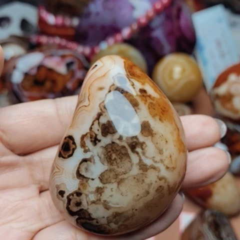 未镶嵌玛瑙/玉髓珠宝奇石林