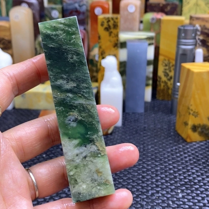 印度石苍*青田石印章石
