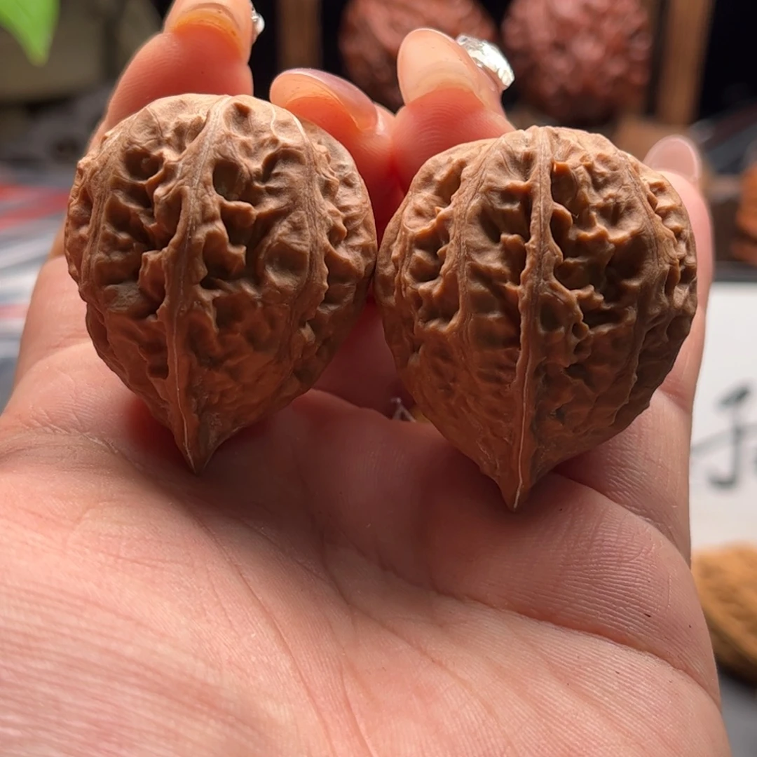 文玩核桃把件关东木子家楸大胖24