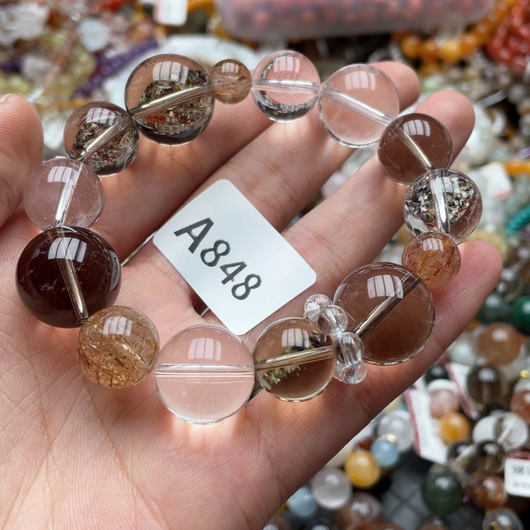 未镶嵌手链水晶手串