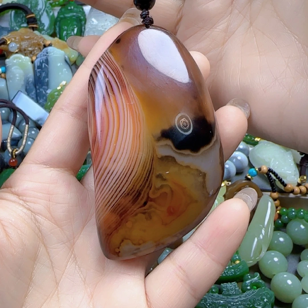 玛瑙/玉髓未镶嵌颈饰
