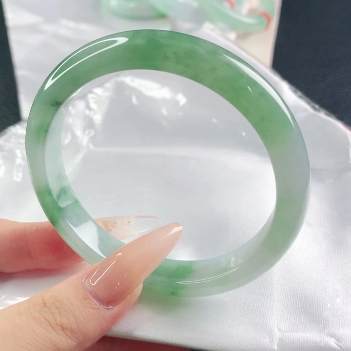 未镶嵌手镯翡翠缅甸天然a货翡翠手镯