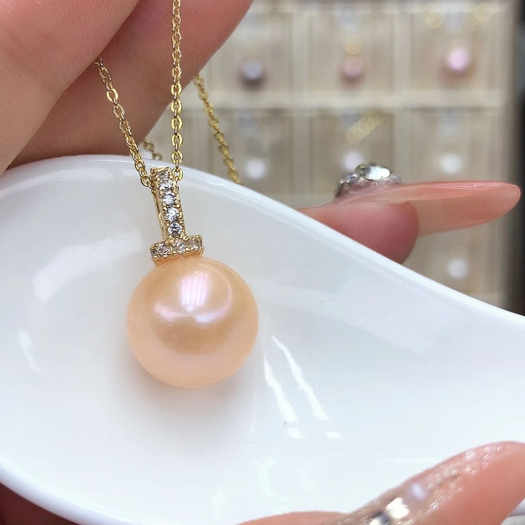 淡水珍珠合金吊坠(赠链)