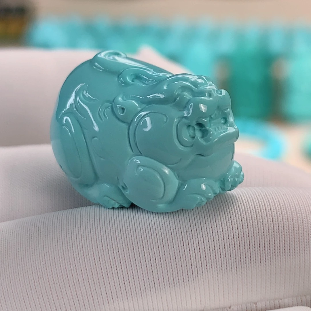 绿松石挂件未镶嵌