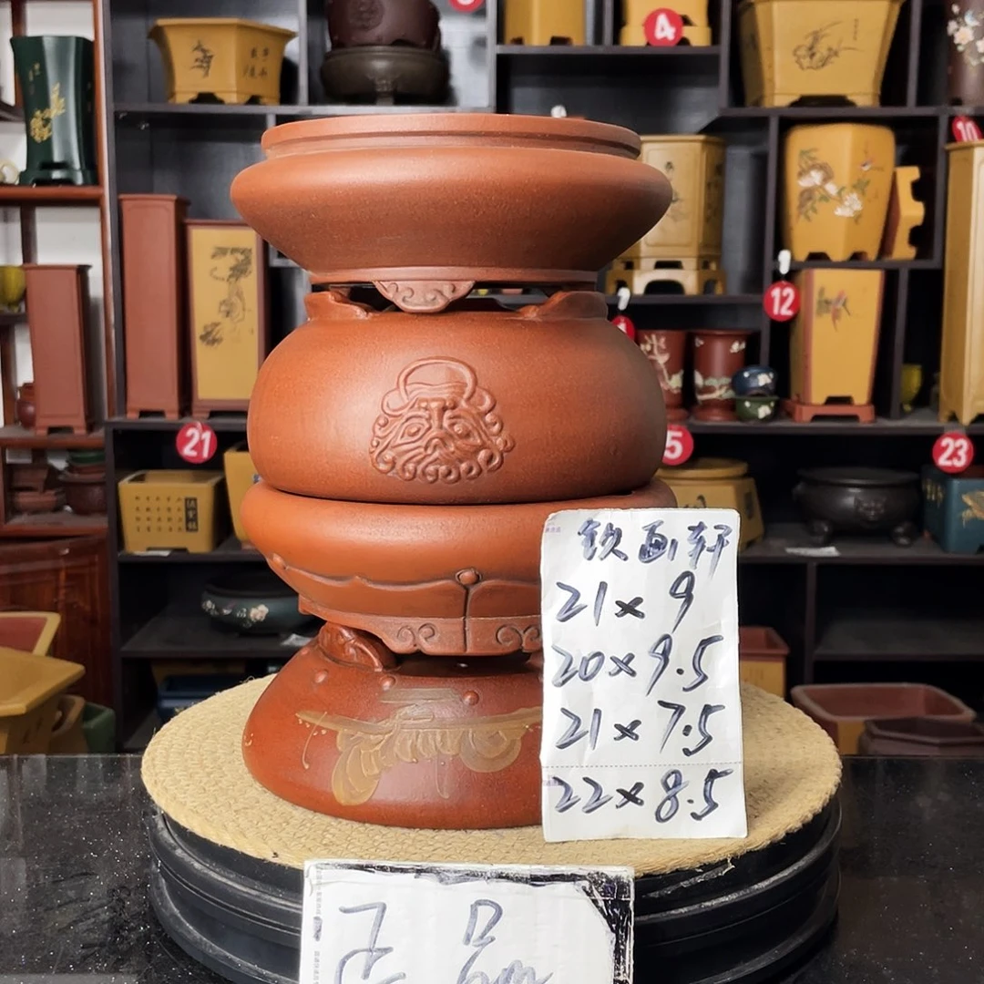 紫砂花盆-婉秋紫砂