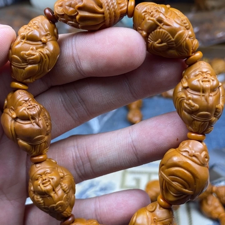 橄榄核手串/手链橄榄核雕工艺手串