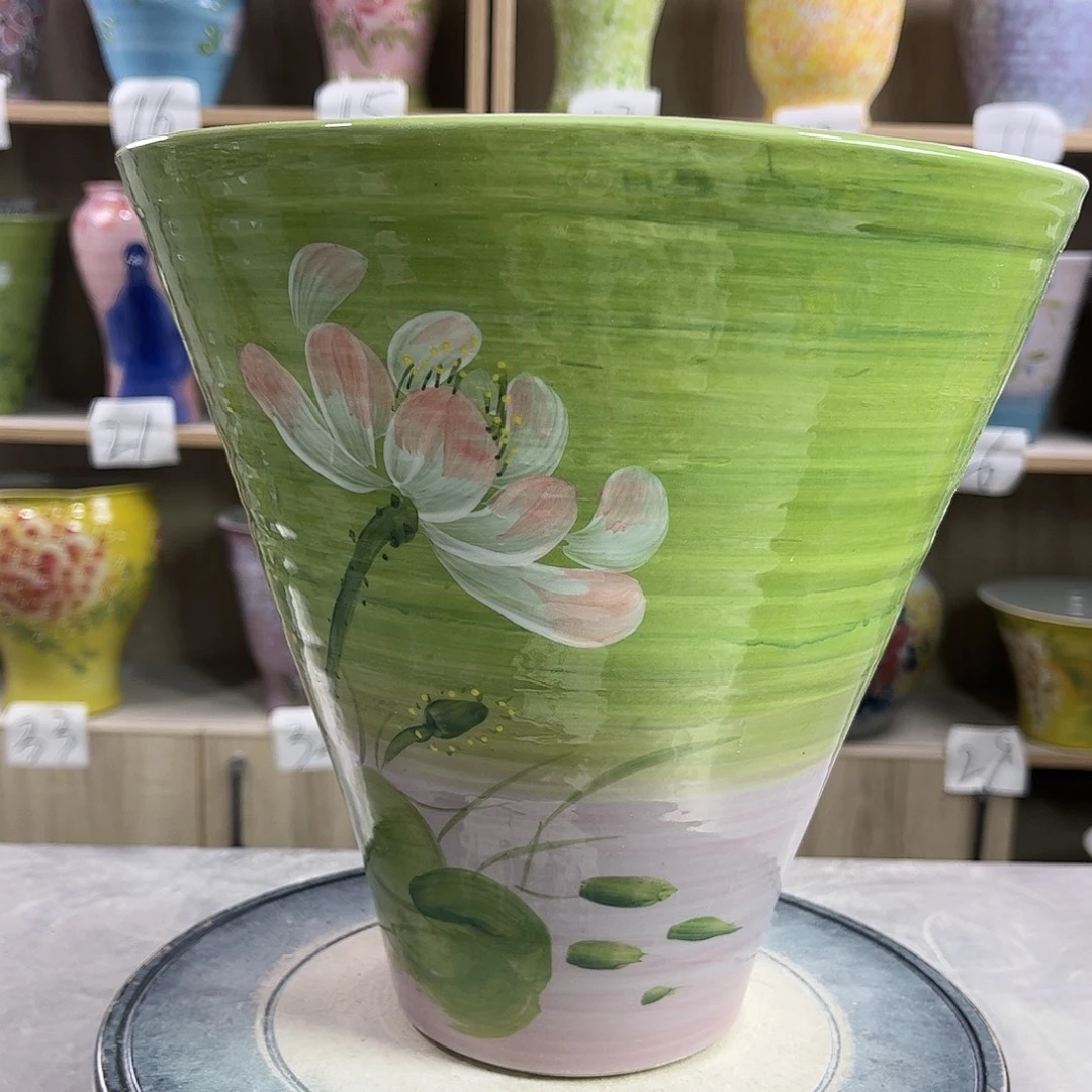 景德镇陶瓷花盆花盆