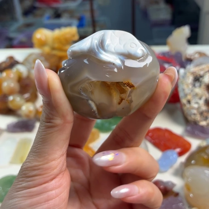 未镶嵌吊坠(不含链)玛瑙/玉髓