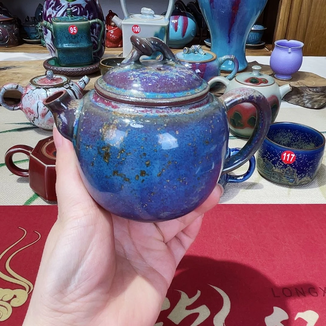 壶禹州钧瓷艺术作品