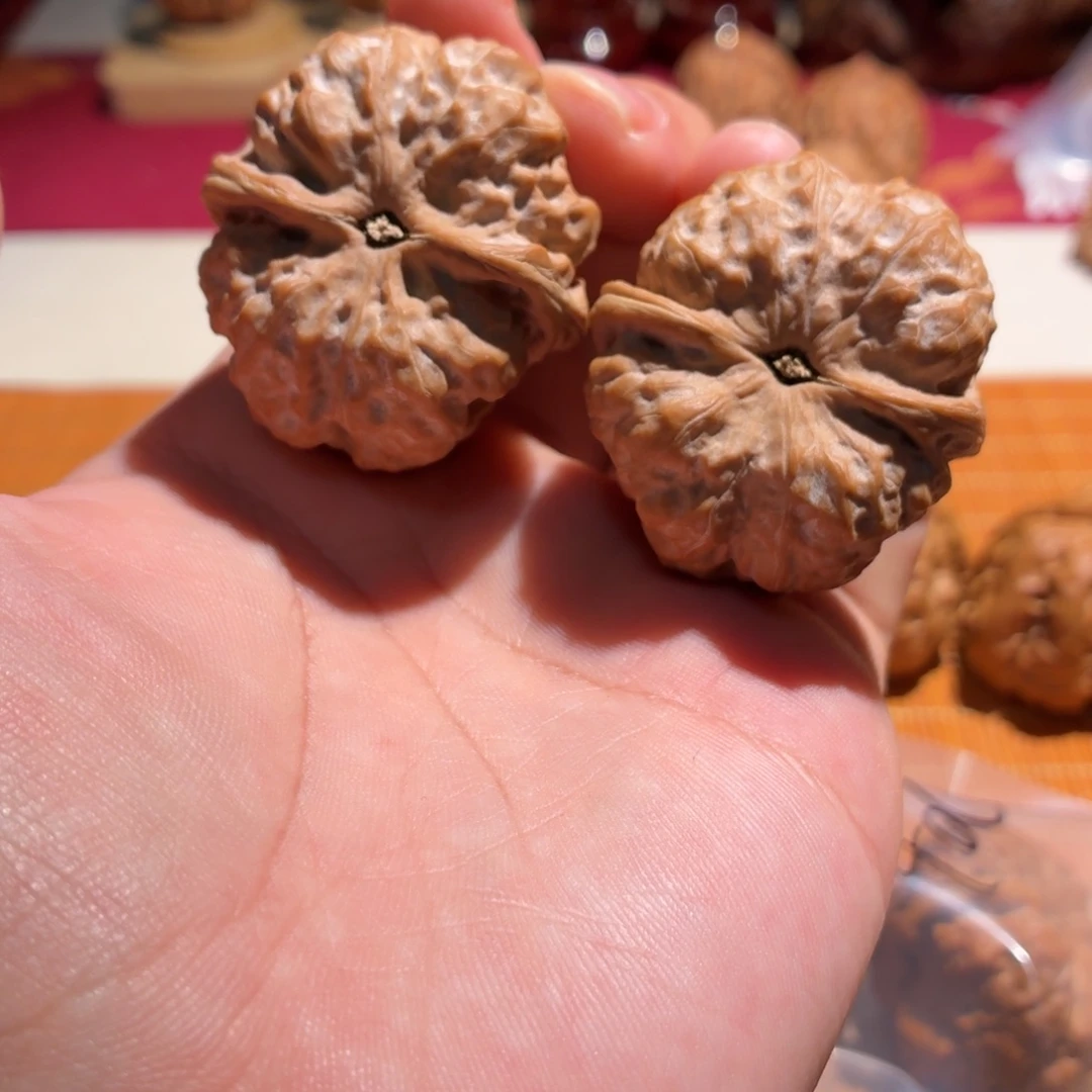 达***洛把件文玩核桃蛤蟆头A13