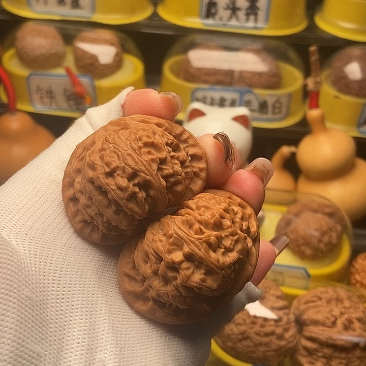 吊坠文玩核桃46全品宫灯文玩把件