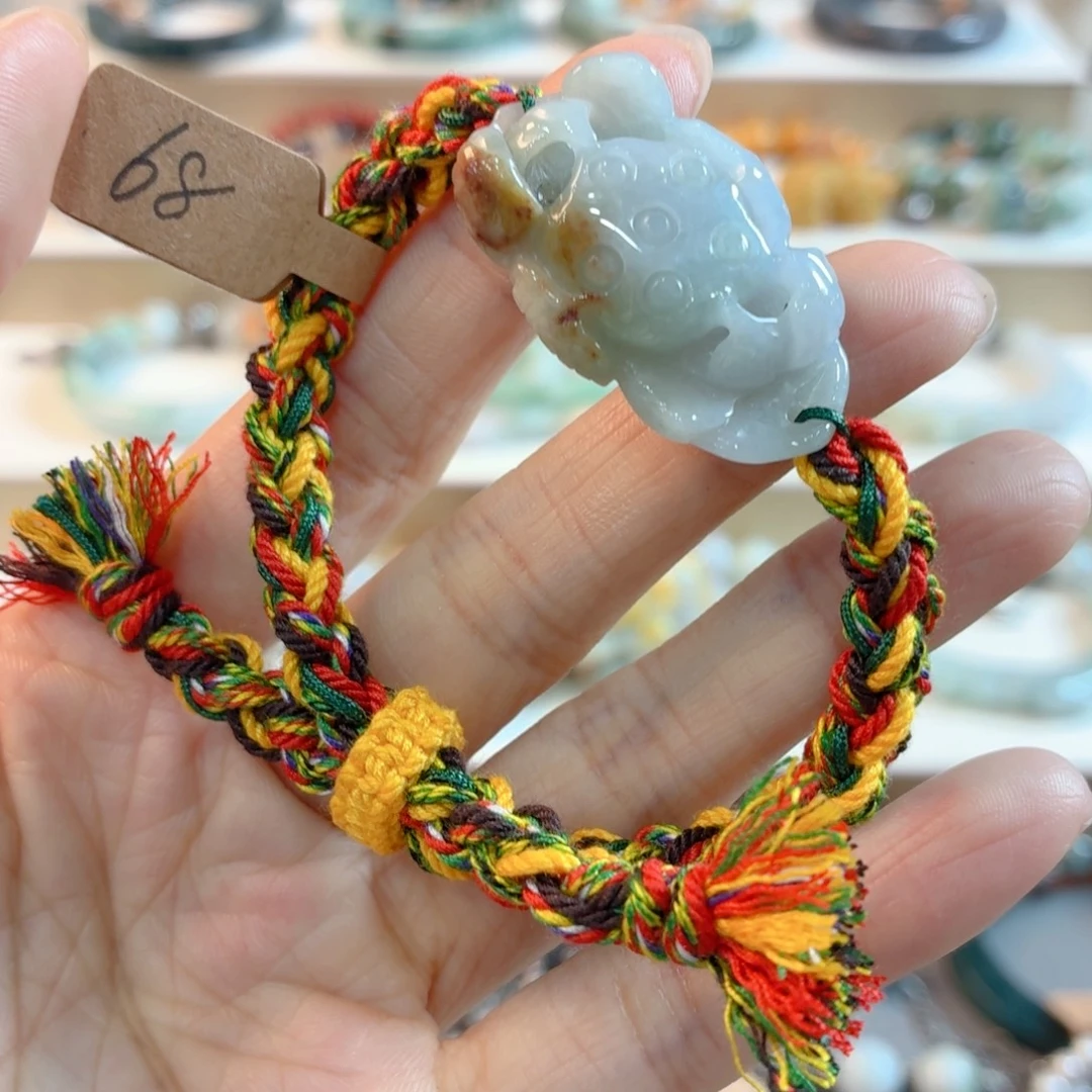 翡翠未镶嵌手链手串