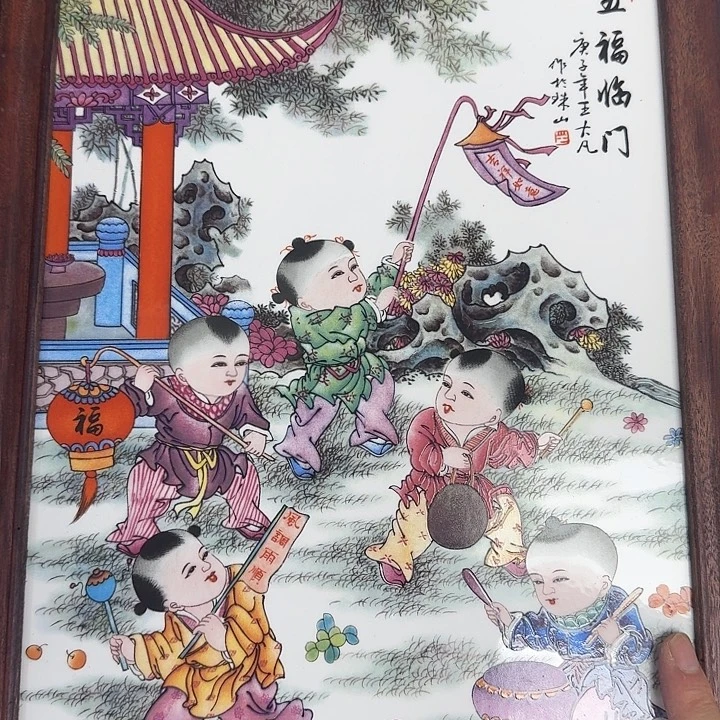 摆件瓷板画瓷板画