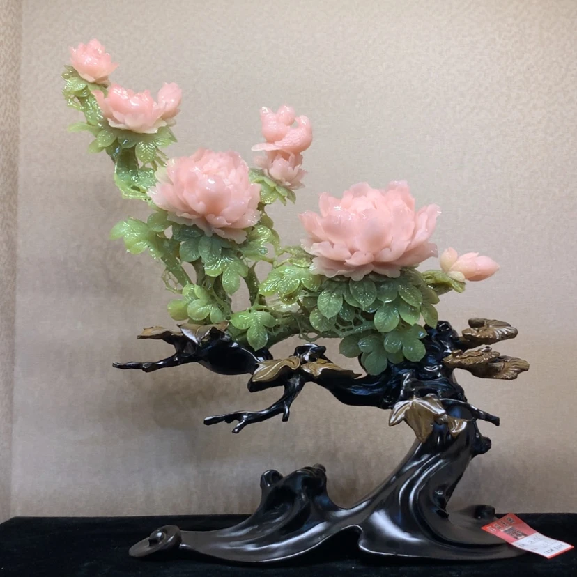 【闪购商品】蛇纹石玉未镶嵌摆件覆膜