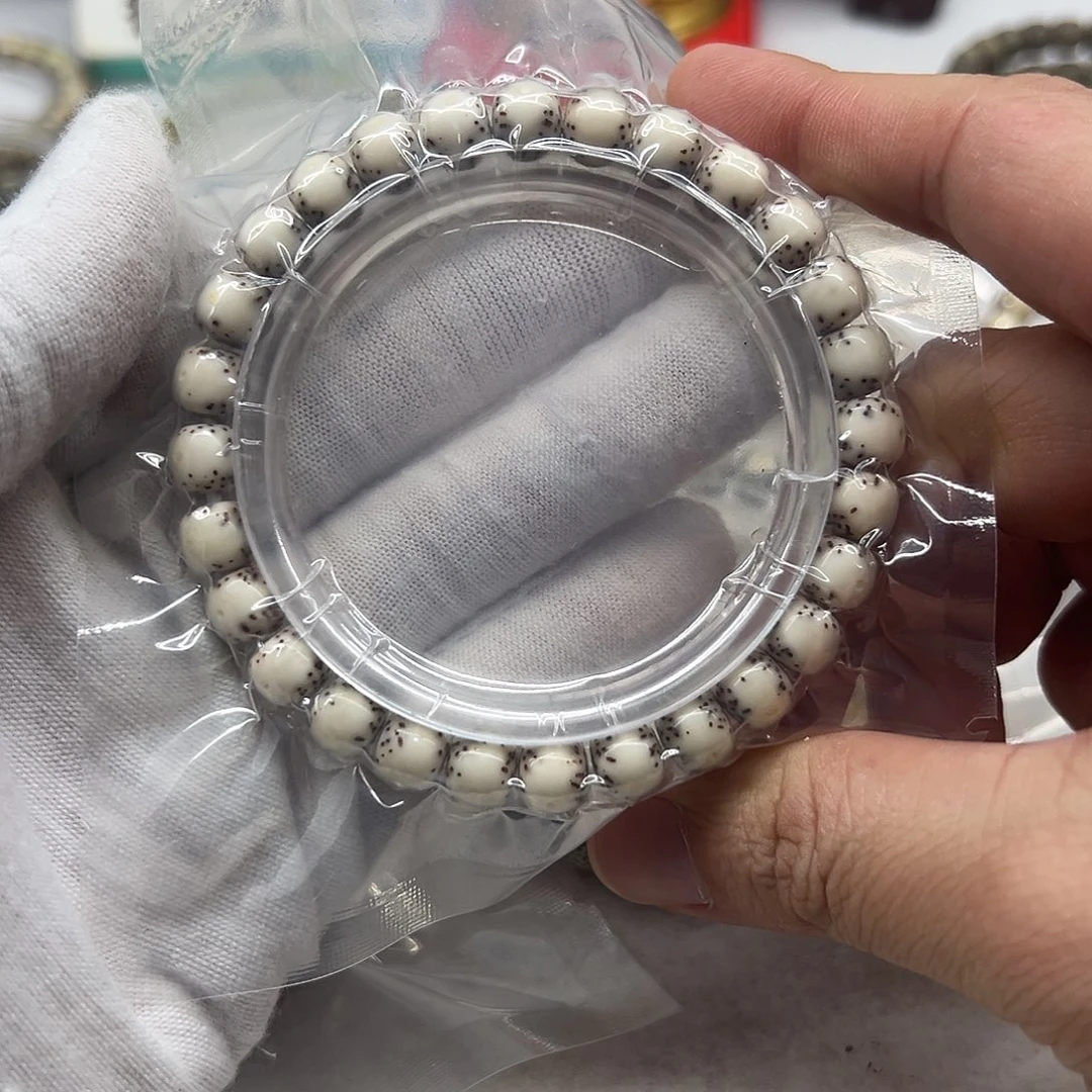 星月菩提手串87通体大留白  109