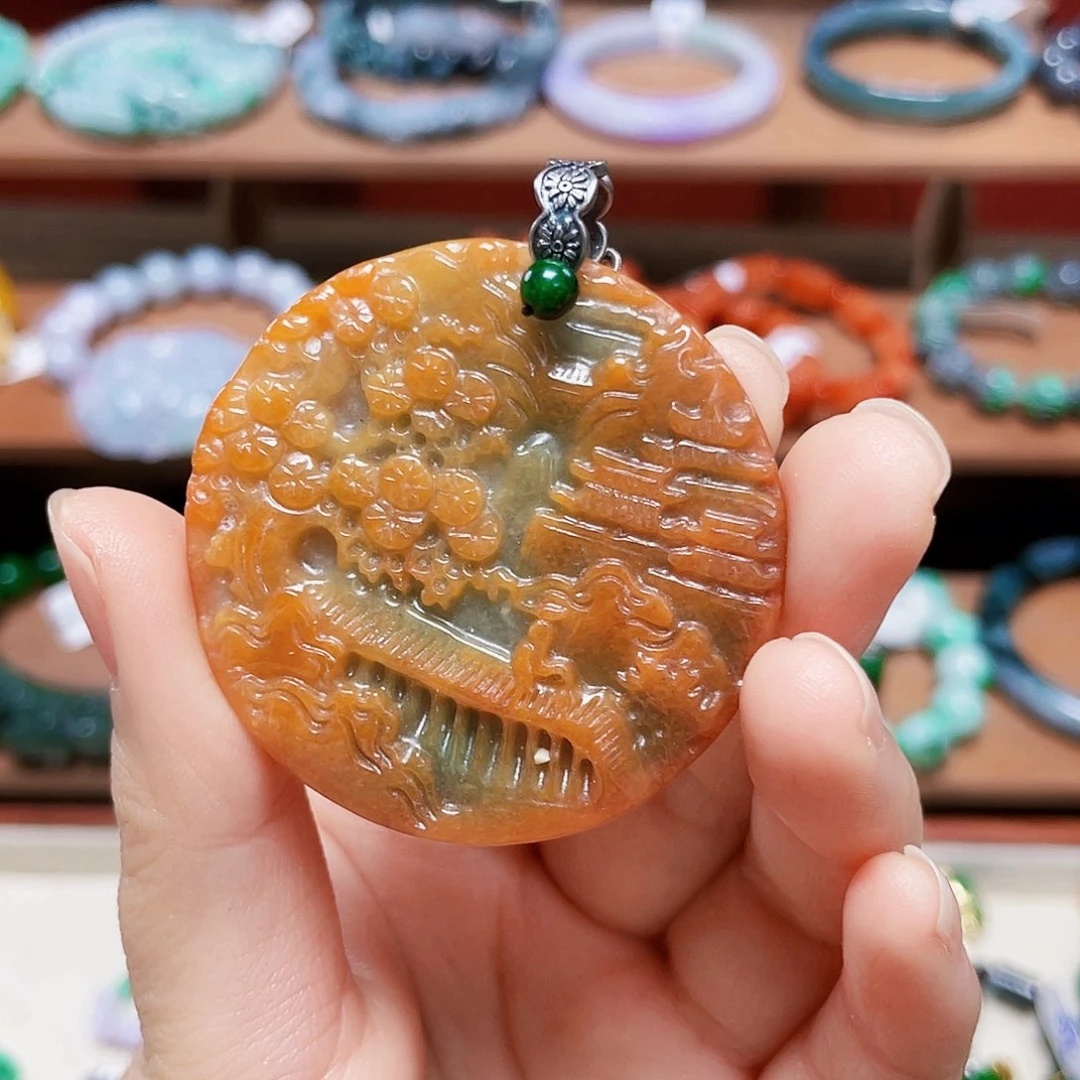 翡翠未镶嵌手链饰品